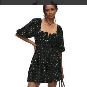 MOTHER the run wild dress dotted line